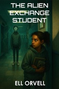Cover: The Alien Exchange Student (Dark Space, #3) - Ell Orvell Media