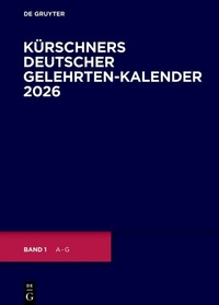 Abbildung von: 2026 - De Gruyter