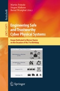 Cover: Engineering Safe and Trustworthy Cyber Physical Systems - Springer