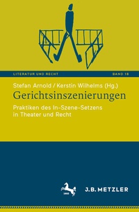 Abbildung von: Gerichtsinszenierungen - J.B. Metzler