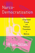 Cover: Narco-Democratization - Princeton University Press