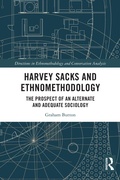 Cover: Harvey Sacks and Ethnomethodology - Routledge