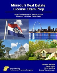 Abbildung von: Missouri Real Estate License Exam Prep - Performance Programs Company LLC