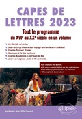 Cover: CAPES de Lettres 2023 - ELLIPSES