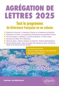 Cover: Agr&eacute;gation de Lettres 2025. Tout le programme de litt&eacute;rature fran&ccedil;aise en un volume - ELLIPSES