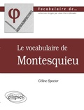 Cover: vocabulaire de Montesquieu (Le) - ELLIPSES