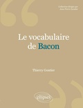 Cover: vocabulaire de Bacon  (Le) - ELLIPSES