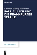 Cover: Paul Tillich und die Frankfurter Schule - De Gruyter