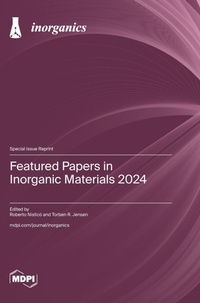 Enlarge image Cover: Featured Papers in Inorganic Materials 2024 - MDPI AG