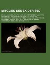 Abbildung von: Mitglied Des Zk Der sed - Books LLC, Wiki Series