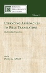 Cover: Expanding Approaches to Bible Translation - Wipf and Stock Publishers