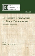 Cover: Expanding Approaches to Bible Translation - Cascade Books