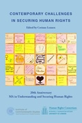 Cover: Contemporary Challenges in Securing Human Rights - University of London