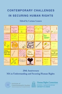 Enlarge image Cover: Contemporary Challenges in Securing Human Rights - University of London