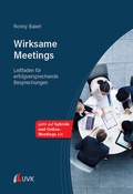 Cover: Meeting-Management kompakt - UVK