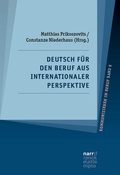 Cover: Deutsch f&uuml;r den Beruf aus internationaler Perspektive - Narr Francke Attempto