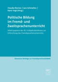 Cover: Politische Bildung im Fremd- und Zweitsprachenunterricht - Narr Francke Attempto