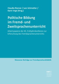 Abbildung von: Politische Bildung im Fremd- und Zweitsprachenunterricht - Narr Francke Attempto