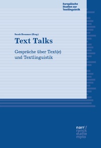Enlarge image Cover: Text Talks - Narr Francke Attempto
