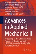 Cover: Advances in Applied Mechanics II - Springer