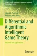 Cover: Differential and Algorithmic Intelligent Game Theory - Springer
