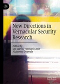 Cover: New Directions in Vernacular Security Research - Palgrave Macmillan
