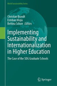 Enlarge image Cover: Implementing Sustainability and Internationalization in Higher Education - Springer