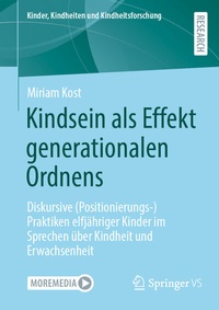 Abbildung von: Kindsein als Effekt generationalen Ordnens - Springer VS