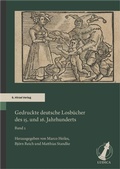 Cover: Gedruckte deutsche Losb&uuml;cher des 15. und 16. Jahrhunderts. Band 2 - Hirzel