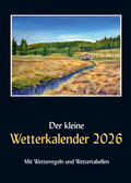 Cover: Der kleine Wetterkalender 2026 - ERZDRUCK GmbH