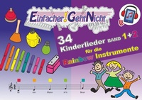 Abbildung von: Einfacher!-Geht-Nicht: 34 Kinderlieder BAND 1+2 für die RAINBOW Instrumente (+Play-Along-Streaming) | LeuWa - LeuWa Verlag