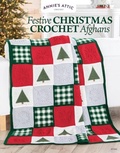 Cover: Festive Christmas Crochet Afghans - Annies