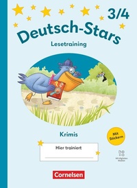 Abbildung von: Deutsch-Stars - Lesetraining Ausgabe 2025 - 3./4. Schuljahr - Cornelsen Verlag