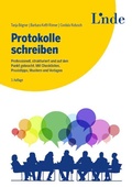 Cover: Protokolle schreiben - Linde