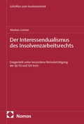 Abbildung von: Der Interessendualismus des Insolvenzarbeitsrechts - Nomos