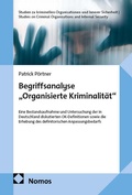 Cover: Begriffsanalyse "Organisierte Kriminalit&auml;t" - Nomos