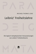 Cover: Leibniz' Freiheitslehre - Meiner