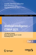 Bild: Artificial Intelligence - COMIA 2025 - Springer