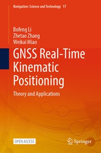 Enlarge image Cover: GNSS Real-Time Kinematic Positioning - Springer Nature Switzerland AG