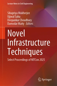 Enlarge image Cover: Novel Infrastructure Techniques - Springer Nature Switzerland AG