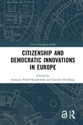 Cover: Citizenship and Democratic Innovations in Europe - Routledge