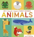 Cover: Lift Touch and Learn First Words: Animals - Tiger Tales