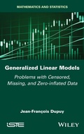 Cover: Generalized Linear Models - Wiley-ISTE