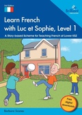 Cover: Learn French with Luc et Sophie, Level 1 - Brilliant Publications