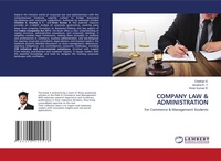 Abbildung von: Company Law & Administration - LAP Lambert Academic Publishing