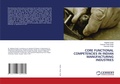 Cover: Core Functional Competencies in Indian Manufacturing Industries - LAP Lambert Academic Publishing