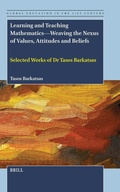Cover: Learning and Teaching Mathematics-Weaving the Nexus of Values, Attitudes and Beliefs - Brill