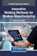Cover: Innovative Welding Methods for Modern Manufacturing - IGI Global