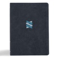 Cover: CSB Connecting Scripture New Testament, Slate Leathertouch - Holman Bible Publishers