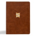 Cover: CSB Connecting Scripture New Testament, Brown Leathertouch - Holman Bible Publishers
